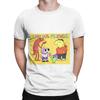 Smiling Friends Group yellow Graphic Funny 100 Cotton TShirt Smiling Friends Season 2 Tops Tees For Unisex