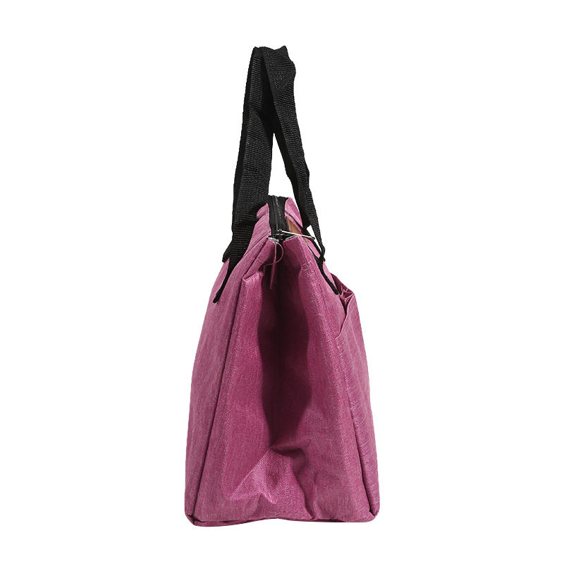 Portable Triangular Lunch Food Box Bag Insulated Bag Outdoor Travel Crossbody Bag Waterproof Cooler Ice Insulated Case Oxford Dinner Handbag