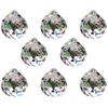 Shui Hanging Feng Crystal Ball Clear Faceted Sphere Sun Catcher Prism Rainbow