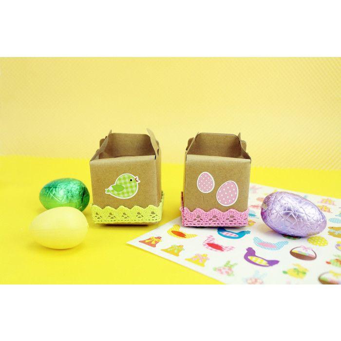 Gommettes Pâques de 1 à 3,5 cm 106 pièces