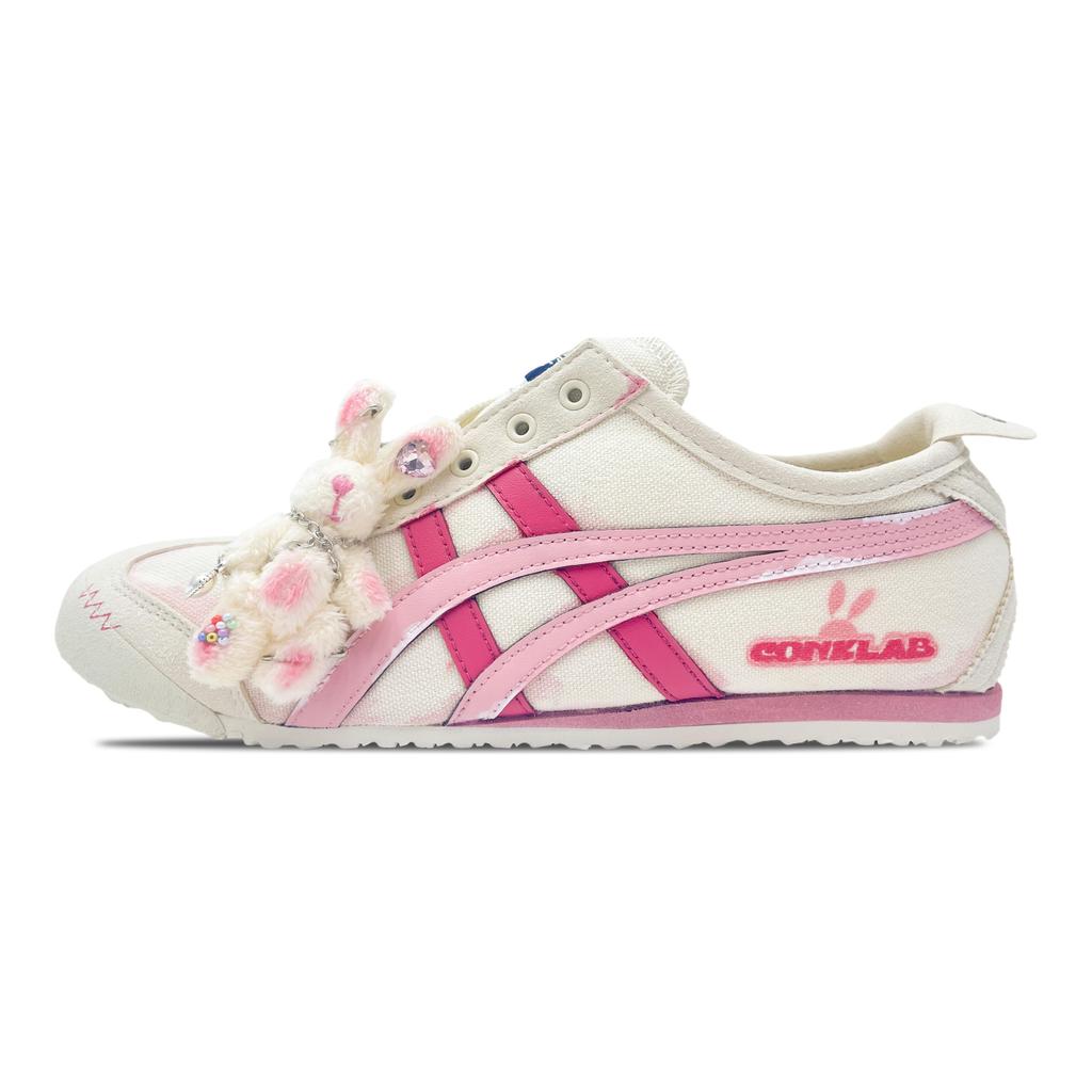 ONITSUKA TIGER MEXICO 66 Abrasion Resistant Low Top Casual Shoes Unisex Beige Pink 1183A360-205(Team188-)