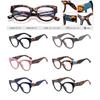 92161 Trendy Cat Eye Prescription Glasses With Large Frames And Colorful Legs For Women Diopters Minus -1.0 -1.5 -2.0 To -6.0