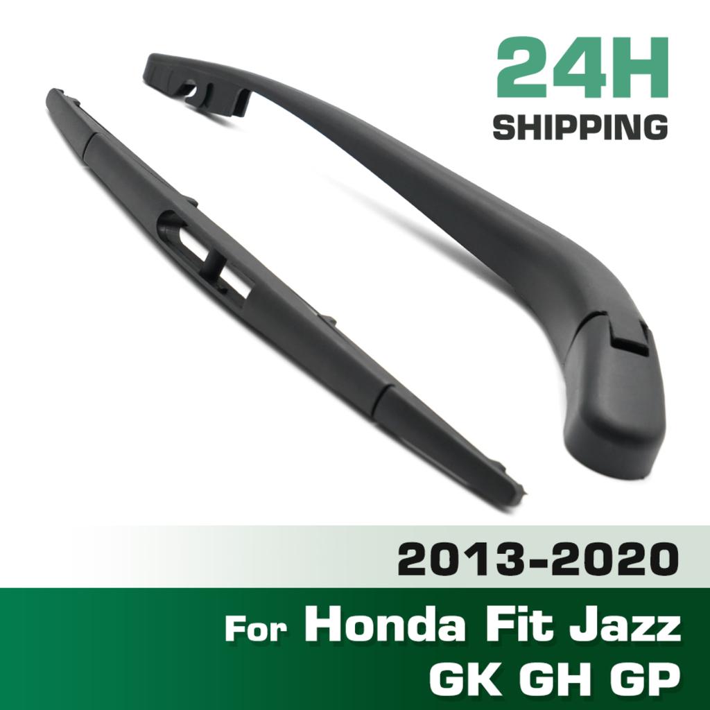 Wiper 14" Rear Wiper Blade & Arm Set For Honda Fit Jazz GK GH GP 2013 - 2020 Windshield Windscreen Tailgate Window Brush