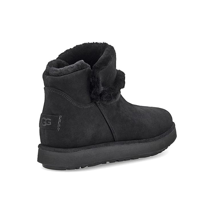 UGG Classic Mini Spill Seam Blvd Snow Boots Black Women's 1108145-BLK