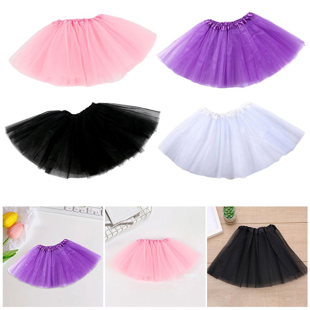 Casual Women Princess Skirt Ballerina Party Elastic Waist Cosplay under Dress Pettiskirt Ballerina Skirts Petticoat Adults