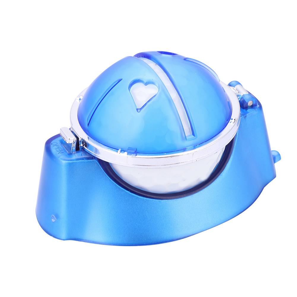 Golf Ball Liner Line Marker Drawing Template Alignment Tool with Pen Accessories (Blue)