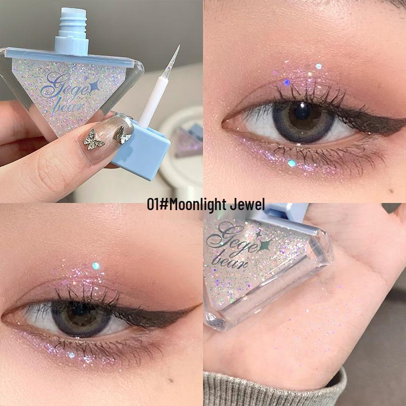 

Переливающиеся жидкие тени для век с шиммером - Корейский стиль Одна слеза 6.5ml