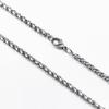 Titanium Steel Keel Chain Necklace, Flower Basket Chain, Non-Fading Jewelry for Men & Women, DIY Accessories.