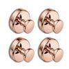 2/4Pcs Reusable Wall Mount Stainless Steel Suction Cup Hooks Waterproof Hangers for Home Office Bathroom