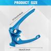 Treeligo Copper Tube Bender Tool 1/8 3/16 1/4' Tube Bender Pipe Bender Manual Tubing Bending Tools 0-120 Degree for Small Tubing
