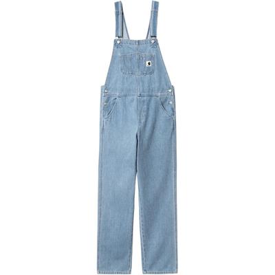 FW24 Straight Leg Rivet Multi-Pocket Logo Adjustable Strap Overalls Women Overalls I031250-01-12