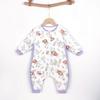 Kids Cotton Warm Sleeping Bag With Legs Winter 3-8 Years Old Toddler Sleepwear Anti-Kick Belly Protection