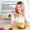 1PC Multi Functional Household Fully Automatic Fruit and Vegetable Cleaning Machine for Food Cleaning Sterilization and Removal