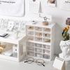1 Compartment Dustproof Storage Box for Stationery Jewelry 9 Grid Organizer