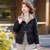 Winter thin cotton coat medium women's new warm casual cotton-padded coat
