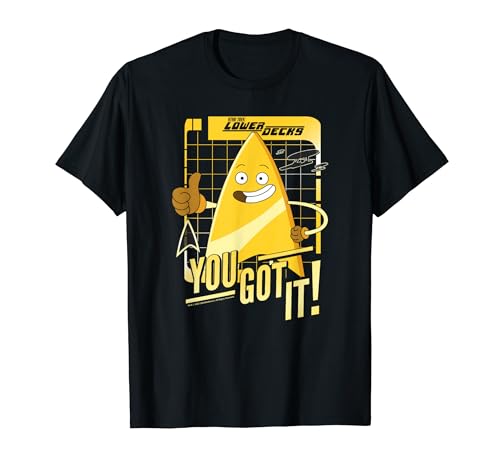 Star Trek: Lower Decks Badgey Inspirational Poster T-Shirt