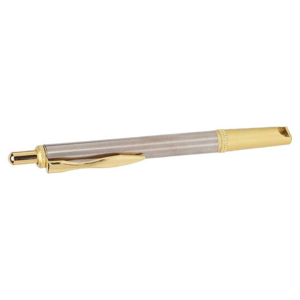 Double Opening Lancing Device, Stainless Steel Home Blood Sampling Pen for Blood Sugar Monitoring, Pain-Free & Accurate