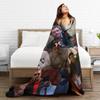 Warm Soft Blanket Decorative Dr. Gregory House Television Photo Collage Throw Blanket Flannel Bedspread For Bed Sofa Bed Cover