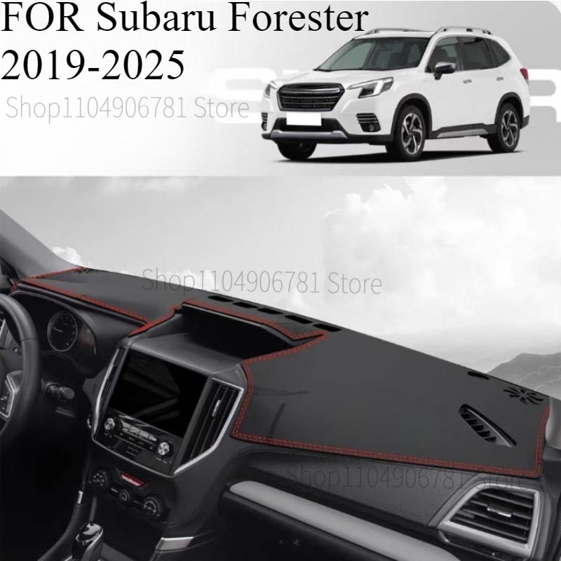 FOR Subaru Forester -2025 Car Dash Mat Dashmat Dashboard Mat Cover Sun Shade Dash Board Cover Carpet Accessories