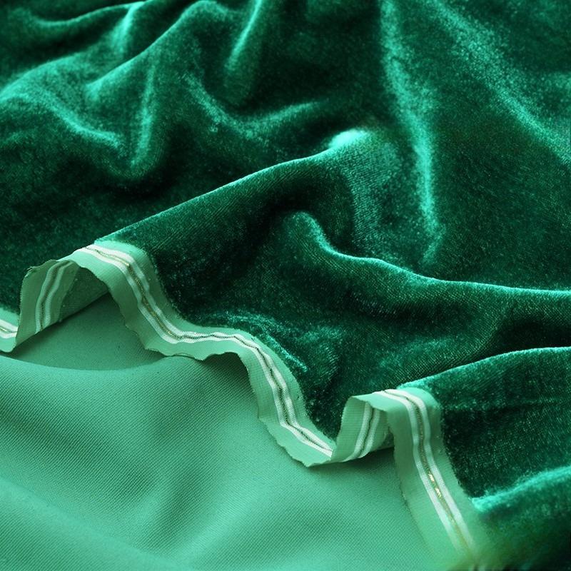100x140cm Silk Velvet Fabric Solid Color Velvet Clothing Fabric for DIY Sewing Party Dress Cheongsam Designer Cloth