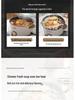 Multifunctional Non-Stick Electric Cooking Pot and Stir-Fry Wok for Dorms and Students