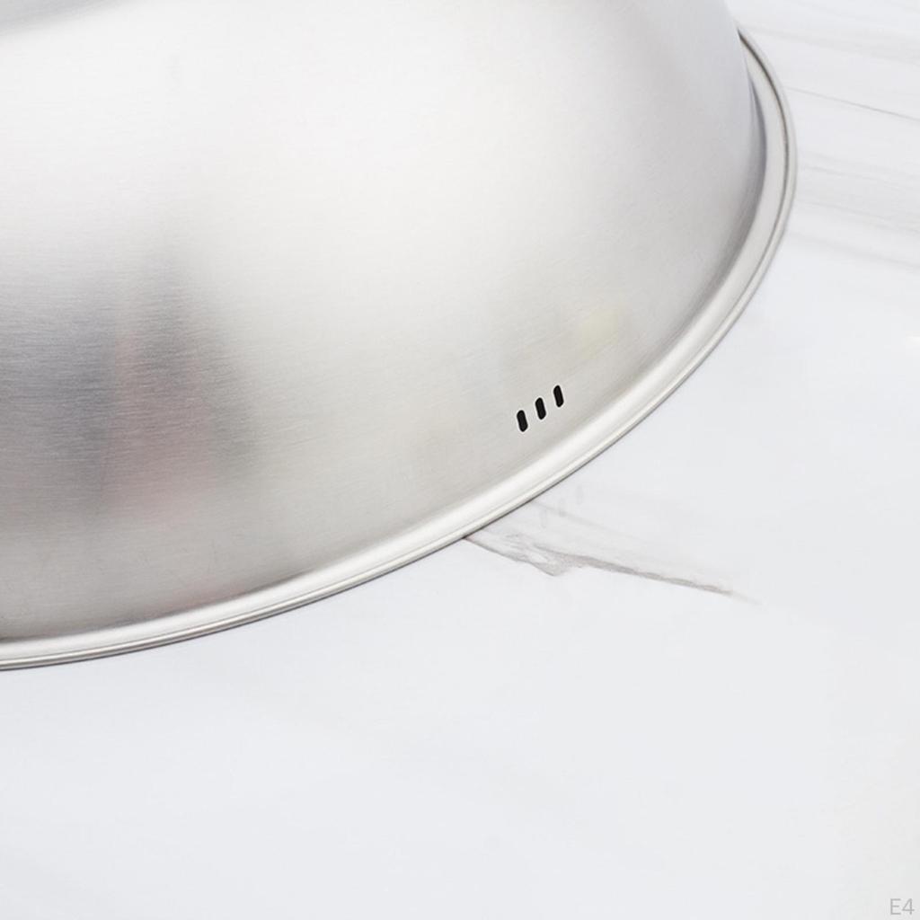 Burger Cover Round Basting Grilling Melting Dome Grill Domes for Barbecue