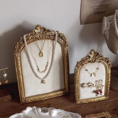 Handmade Photo Frame Necklace Stand Vertical Desktop Necklace Mannequin  Dresser