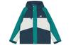 New Balance Color Block Windbreaker Down Jackets Unisex Green Hooded Moderate Other AMJ13330-NML