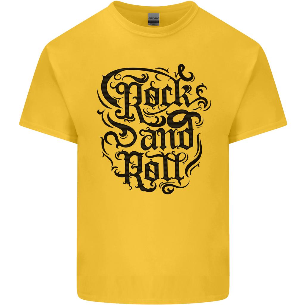 Rock and Roll Music Unisexs Light Cotton TShirt
