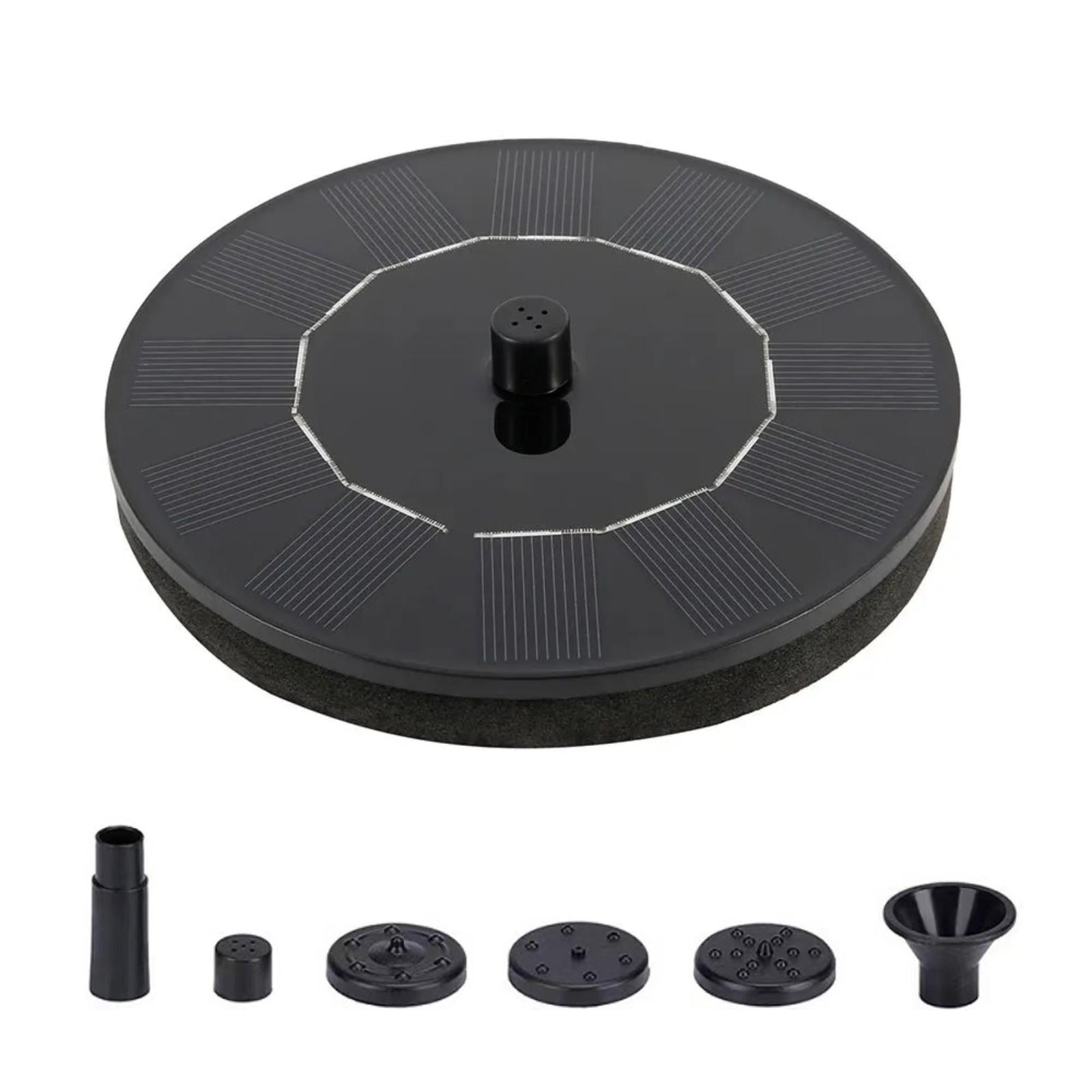 

Solar Power , Bird Bath-Fountain Water Floating Pond Garden Patio Decor One Size