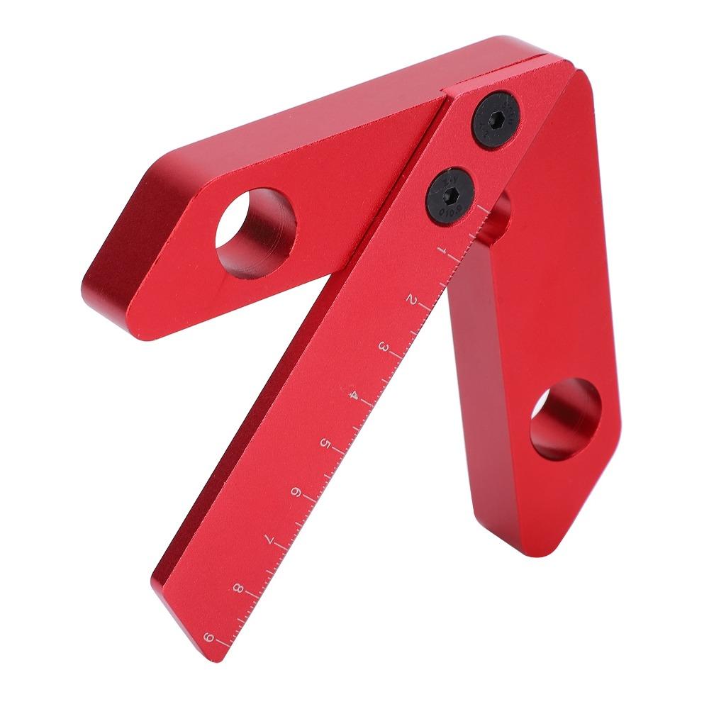 Aluminum Alloy Center Finder Scriber Square Center Scribe Line Gauge Center Finder For Carpenter