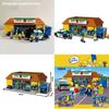 Simpsons The Supermarket Assembled Building Block Toys For Daily Chikdrens Gift