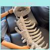 Dinosaur Skeleton Plush Toy With Headgear For Amusement Park Interactive Play