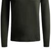 Emporio Armani EA7 Solid Color Crew Neck Pullover Long Sleeve T-Shirt Men Tops Green 8NPT09-PJNQZ-1866