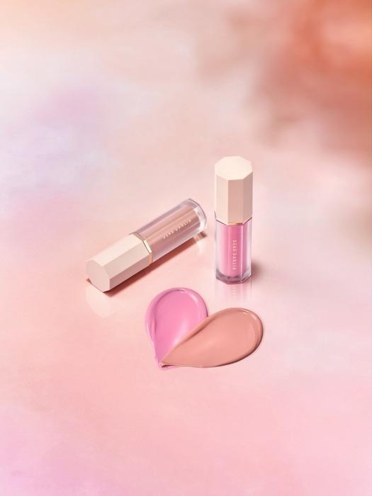 DEARDAHLIA Mini Petal Drop Liquid Blush Duo Heart Petal Edition