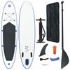 VidaXL Set of Inflatable SUP Boards Paddle Board Paddle Surf Indestructible and UV Resistant Men Adult Outdoor 92202