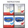 Air Conditioner Washing Cover with Water Tube Wall Mounted Air Conditioner Protective Dust Covers Household Cleaning Tools