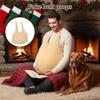 Faux Cul Ventre Hommes Vieille Dame Gros Cul Femme Enceinte Costume Ventre pour Hommes Déguisement Cosplay Rigolo Fête d'Halloween