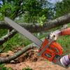62cc 2 Stroke Gas Chainsaw 10000 RPM  Anti Vibration Handle Auto Chain Oiler with Protective Gear for Farm Forestry Use
