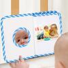 Baby Photo Album Fabric Memory Book Soft Cloth Scrapbook Interactive Sensory Toy for Newborn