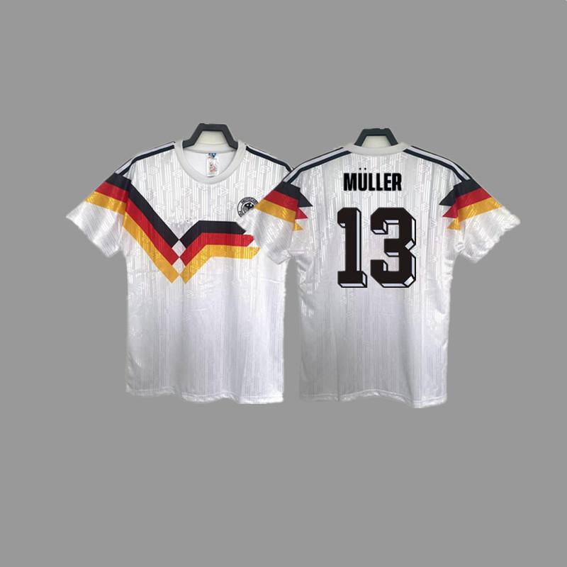 Vintage Jersey Football Jersey Germany Home Jersey Klose Klinsmann Kahn Matthius Müller Jersey