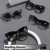 Elegant Fashionable Large Frame Presbyopia Glasses Gradient Color Lens Durable And Comfortable Eyeglasses Diopter +1.0 To +4.0