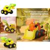 Childrens Dinosaur Construction Vehicle Toy With Press And Go Mechanism For Toddler Development