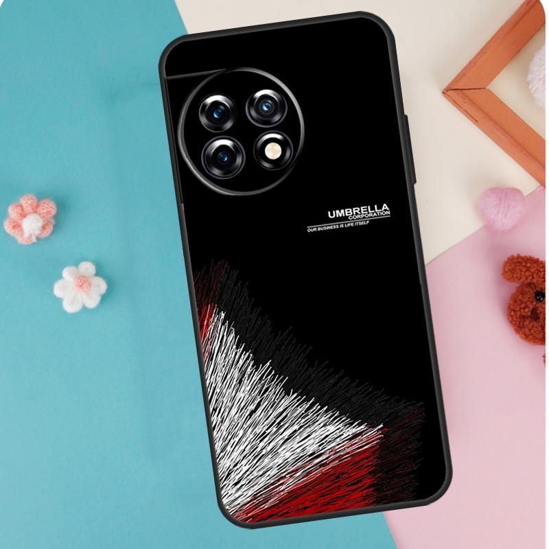 Umbrella Corporation For OnePlus 13 12 11 9 10 Pro 8T 10T 12R 13R Case For OnePlus Nord 5 CE 2 3 4 Lite N20 N30