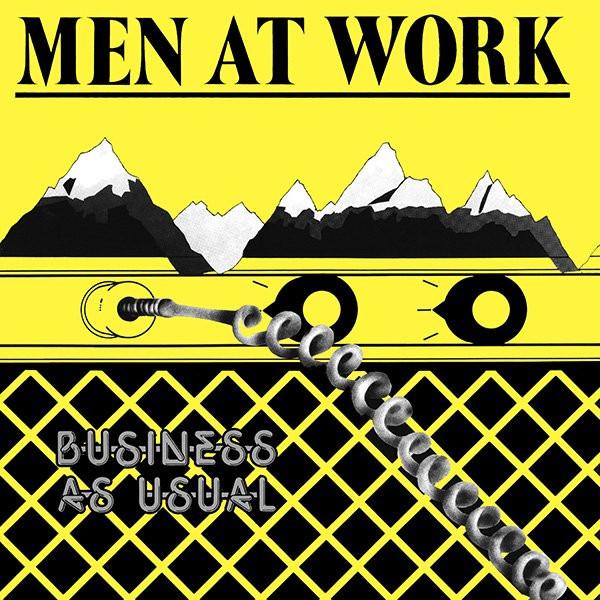 

LP Record MEN AT WORK Business As Usual BL37978 1982 US Rock Used