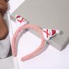 Cloth Snowman Christmas Cartoon Headband Hair Accessories Korean Style Head Hoop Women Hair Band