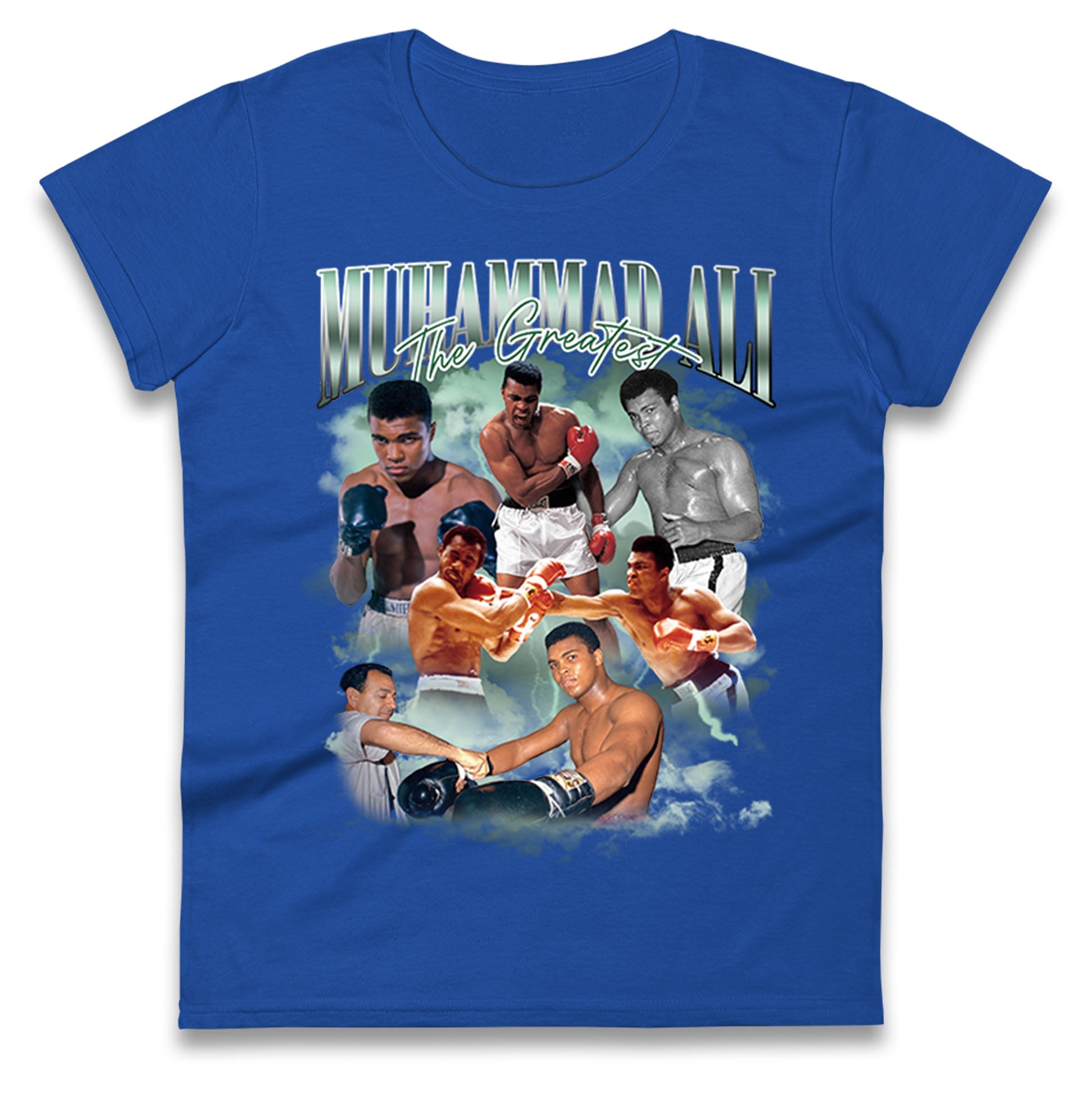 Muhammad Ali The Greatest Bootleg Womens T Shirt Mens Tops Tees Unisex 4XL