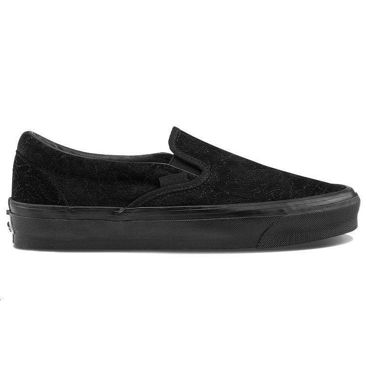 Vans OG Classic Slip-On LX Velvet Emboidery - Leopard Black Unisex Sneakers VN0A45JK9RF