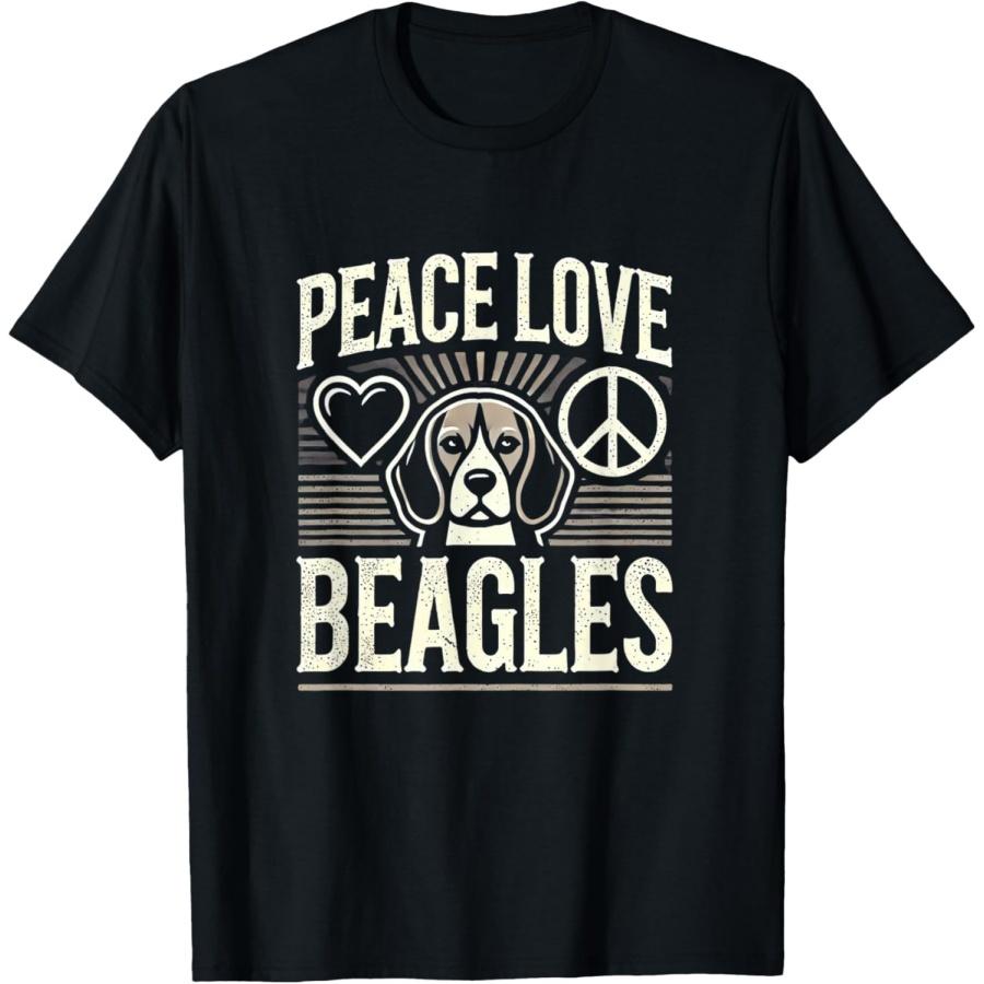 Beagle Shirt Girls Women Beagles Lover Beagle T-Shirt S
