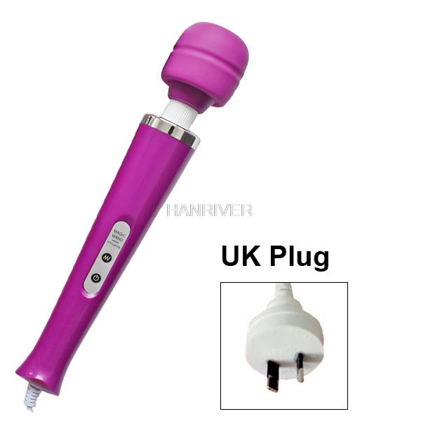 New 10 Speeds Magic Wand Massager,Big Magic Wand Massage Stick AV Vibrators Sexy Clit Vibrator Sex Toys for Women 32 *